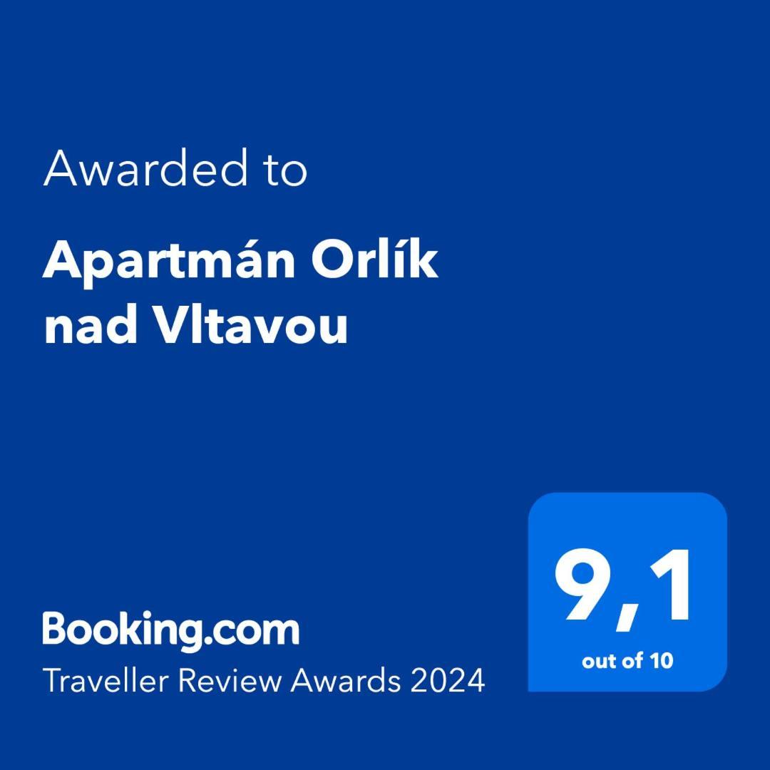 Apartman Orlik Nad Vltavou Exterior foto